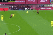 ◆Gif小ネタ◆ビジャレアル戦2本目ＰＫ獲得時久保建英のヒールパスとロドリゲスの持ち出しが絶妙過ぎる件