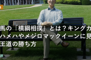 競馬の「横綱相撲」とは？キングカメハメハやメジロマックイーンに見る王道の勝ち方