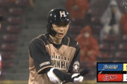 【vs広島】日ハム金子、2点タイムリーツーベース！【ジエンゴ】