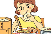 【悲報】女の子にドカ食い気絶させる謎の漫画爆誕