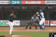 【vs.オリックス】日ハム、3回に清宮と万波の連続タイムリーツーベースで2点差に詰め寄る！