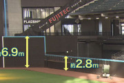 日ハムOB「エスコンフィールドは札幌ドームより3mもフェンスが低い。清宮なら40本打てる」