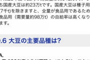 大豆93%輸入、納豆 醤油 味噌 豆腐 枝豆 豆乳が無くなると判明     4/5