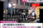「刺股」で宝石店荒らしを撃退　東京・上野、3人組逃走