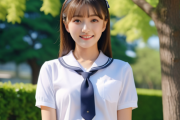 【美少女画像】JKが正論「ハーフパンツの制服なんて嫌。だってミニスカートの方がかわいいでしょ？」