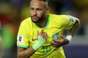 ネイマール、2得点でペレ氏の代表得点記録を超える！ブラジルはボリビアに5-1大勝　南米予選