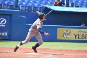 【東京六大学】慶大・清原正吾、神宮初打点で勝利に貢献「何が何でも点が欲しかった」社会人との対抗戦