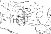 ラーメンを食うピカチュウ描いたでｗｗｗｗｗ