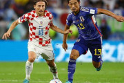 日本vsクロアチア、90分の激闘の末延長突入