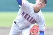【高校野球/選抜】1回戦 大島 0-8明秀日立　10安打8得点で明秀日立 4年ぶり初戦突破！エース猪俣、石川完封リレー