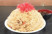【画像】彡(ﾟ)(ﾟ)「チャーハン大盛りで」店主「へいお待ち」