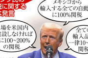 トランプ「日本の輸入品に対して20%の関税かけます。米軍駐屯費用の増額を要求します」