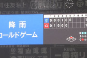 広島―DeNA戦でプロ野球新記録誕生　降雨による中断2時間15分超で2リーグ制以降の最長記録更新　試合は結局コールドに