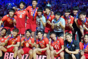 【朗報】男子バレー日本代表さん、めちゃくちゃ強くなる　46年ぶりに国際大会でメダル獲得！！