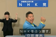 【政見放送】N党･立花党首の「NHKをぶっ壊す！」の時、手話通訳の人がノリノリ～！