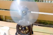 【動画】ゼンマイ仕掛けで最長30分間も稼働したという100年以上前の扇風機。