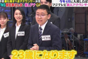 【朗報】フジテレビの新人アナウンサーがお前らそっくりで話題にｗｗｗｗｗｗｗｗｗｗｗｗ