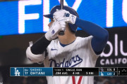 不調の大谷翔平さん、シーズン４５本５６打点ペース　←これ