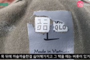 愛国心を利用した売国奴！ユニクロより悪い親日派の企業！韓国の国内メーカーがユニクロの服に自社の商標を貼って偽装販売 韓国の反応