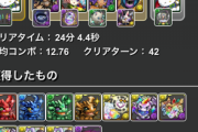 【パズドラ】零チャレンジクリアしていない奴は参考にしやがれ！そして崇めろ【最終日】