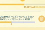 【ポケモンGO】TL50への道「CP2500以下でリーダー倒す」クリアできない！