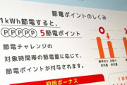 【速報】政府さん、2000円分『節電ポイント』の支給を8月中に開始
