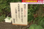 【北海道】女性を襲ったヒグマ、未だ不明