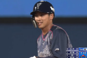 DeNA森敬斗、代走で出場→警戒される中、二塁へのタッチアップ成功
