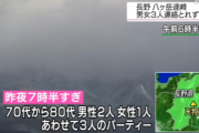 ７０代から８０代の男女３人パーティーが冬の雪山登山した結果・・・