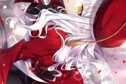 【FGO】我美蘭さんのカレンイラスト！！　赤い制服衣装が素敵です！！