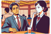 ワイ、婚活デート中に酔ってしまい店員に高圧的な態度を取り苦言を呈される