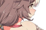 【ウマ娘】風が悪さしたくなる勝負服…中学生がしていい格好と乳じゃないよね。
