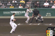 【阪神対巨人18回戦】巨人・大城、阪神ガンケルから第９号３ランホームラン！リードを５点に広げる！！！！！！！！！！！！！！