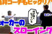 【動画】巨人ウォーカー、スローイングが見違える！