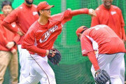 カープ高橋昂也 順調です！昨年トミー・ジョン手術もブルペン投球できるまで回復