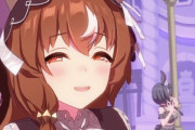 【ウマ娘】スティルの何とも言えない表情、貼る。