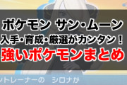 ポケモンのマイナーで強い型教えてくれ