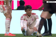 ◆悲報◆バイエルンDF伊藤洋輝、ザンクト・パウリ戦終盤に再び負傷交代