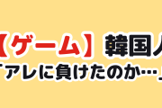 【悲報】韓国人「日本人のゲーム評、まさかアレに負けた」