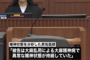 精神科医「植松被告は大麻精神病。精神状態が異常だった」→大麻精神病とは…？