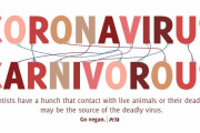 動物愛護団体「新型コロナウイルスの原因は肉食にある、ビーガンになろう」、炎上へ(海外の反応)