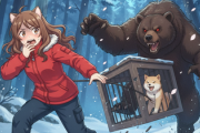 【秋田】柴犬がクマに襲われ行方不明　小屋ごと引きずられたか