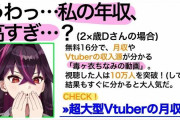 にじさんじを卒業した人気Vtuberさん、個人勢になった今の収入がこちら・・・