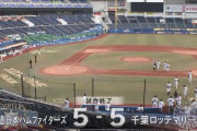【ロッテ対日本ハム練習試合】ハムロッテ、2試合連続5-5の引き分け