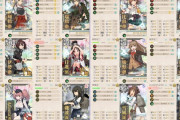 【艦これ】リアル時間ももうキツくて迷ってるんだけどラスダンまで来て諦めたくないから、E7-3クリア編成見せて