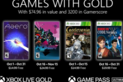 【リーク】Xbox、10月分の「Games with Gold」ラインナップを発表！PSフリプもリークされる