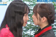 【乃木坂46】キス寸前！一ノ瀬美空と小川彩、衝撃の顔の近さwww