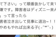 【悲報】ディズニー女子さん、キレる