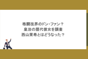 格闘技界のドン・ファン？皇治の歴代彼女を調査！西山茉希とはどうなった？