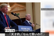 【悲報】トランプ「プーチンは賢明。彼は天才だ。ちなみにNATOとバイデンは馬鹿。」